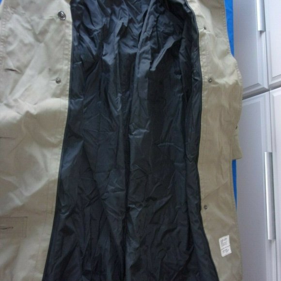 14R WOMENS US MARINE CORP ISSUE COAT ALL WX TRENCH JACKET OVERCOAT 21 SI 407 - Picture 7 of 12